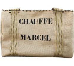 Sac à bûches en jute - Chauffe Marcel