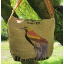 SAC CABAS CAFE EN TOILE DE RECYCLE INDIA