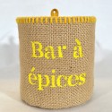 Vide poche bar à épices