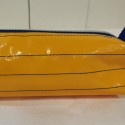 Trousse cirée jaune