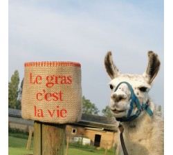 Petit panier le gras c'est la vie.