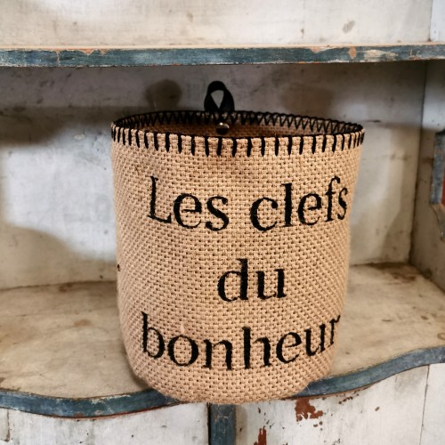 Petit panier clefs du bonheur