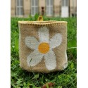 Petit panier fleurs