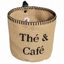 Petit panier thé et café