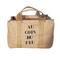 Au coin du feu (sac à bûches) – Orange