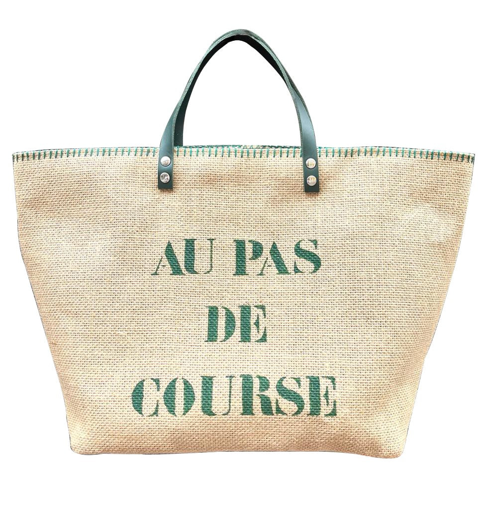 Au pas de course anses cuir