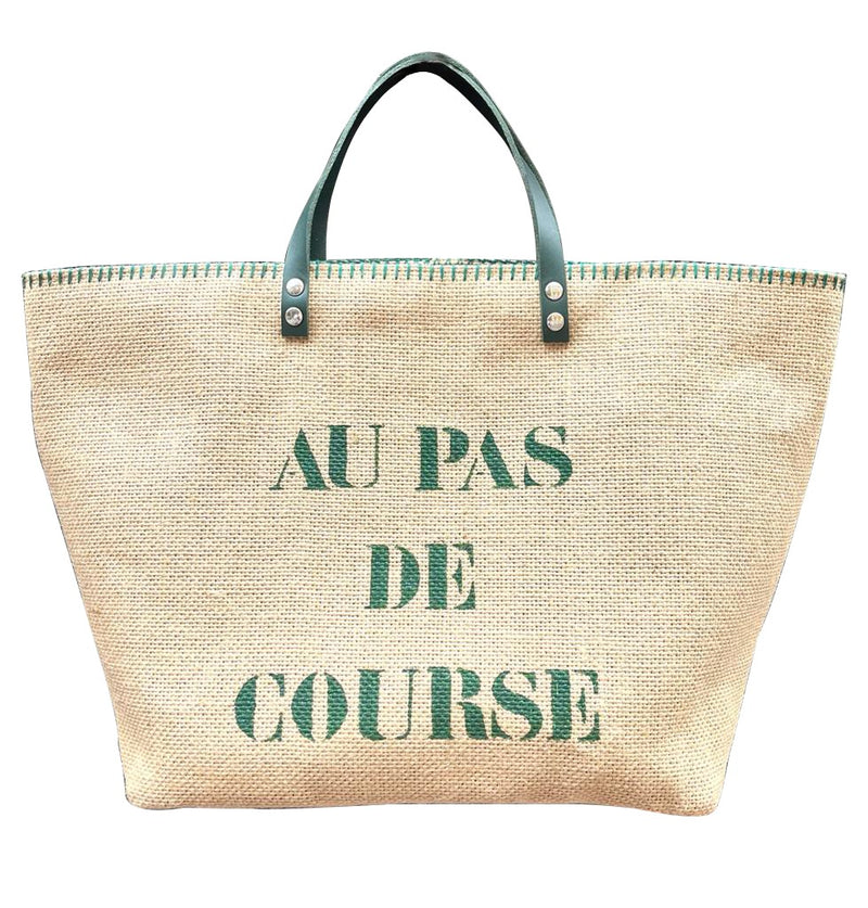 Au pas de course anses cuir